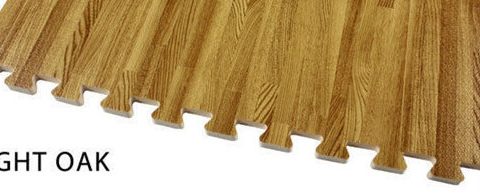 Wood Graining EVA floor mat