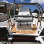 Fusion 19 mit faux Teak marine Matte