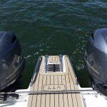 Fusion VT7 Motorboot mit Sand Farbe marine Matte